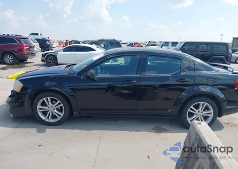 2013 Dodge Avenger Se V6 из США, поврежденный, VIN 1C3CDZAG4DN717676